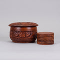 Tea Coasters Set with pot
