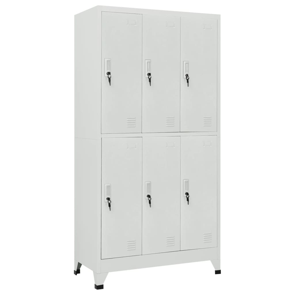 Locker Cabinet 35.4&quot;X17.7&quot;X70.9&quot; Steel