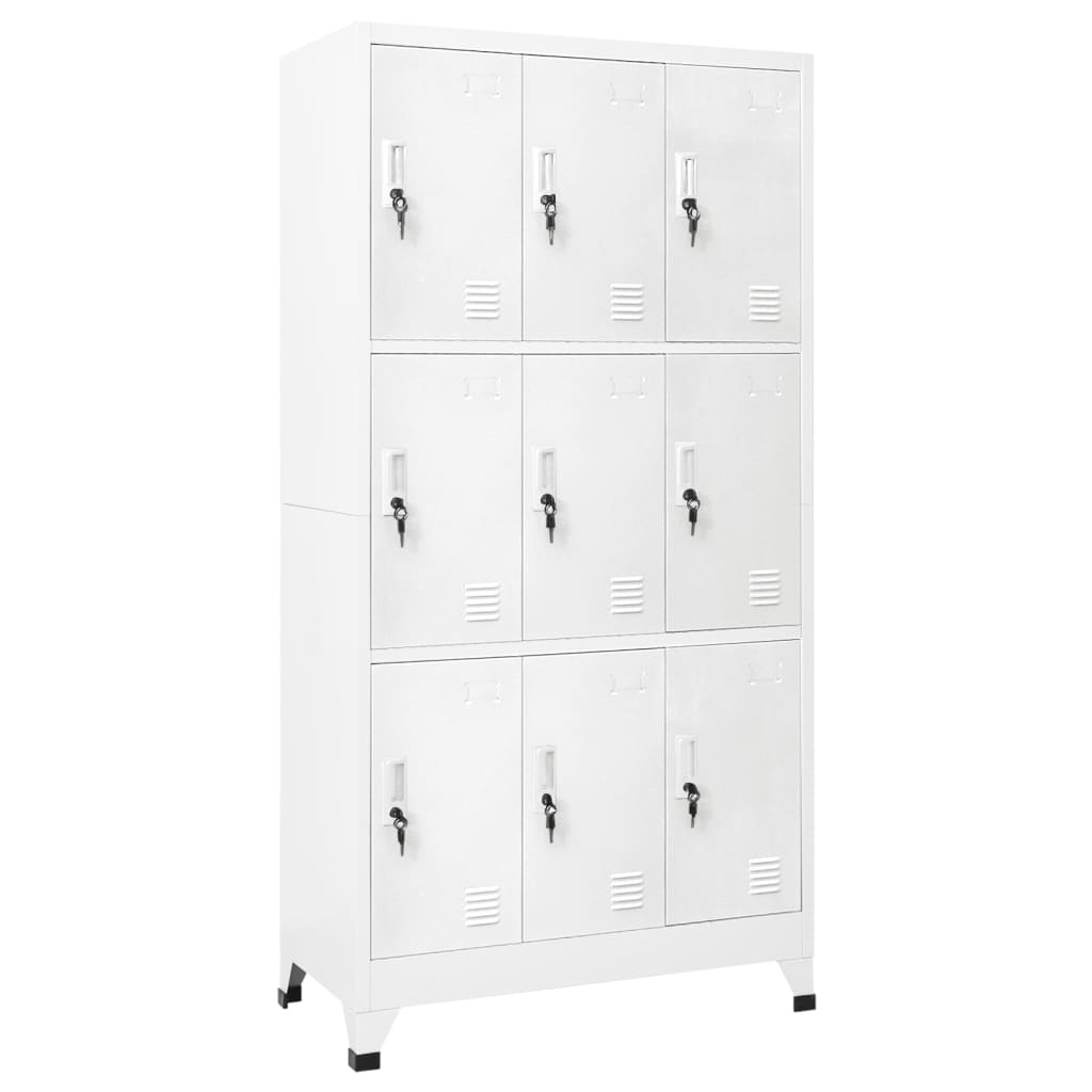 Locker Cabinet 35.4&quot;X17.7&quot;X70.9&quot; Steel