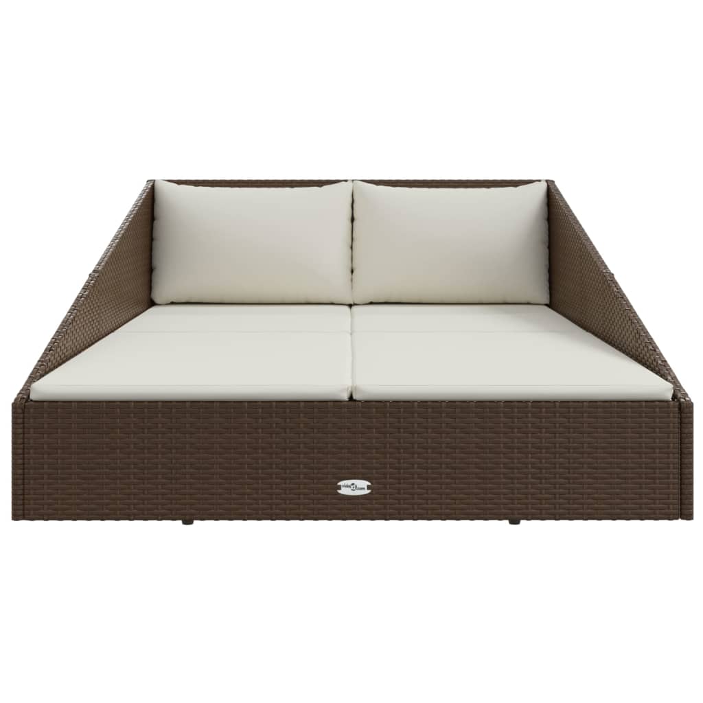 Garden Bed 43.3&quot;X78.7&quot; Poly Rattan