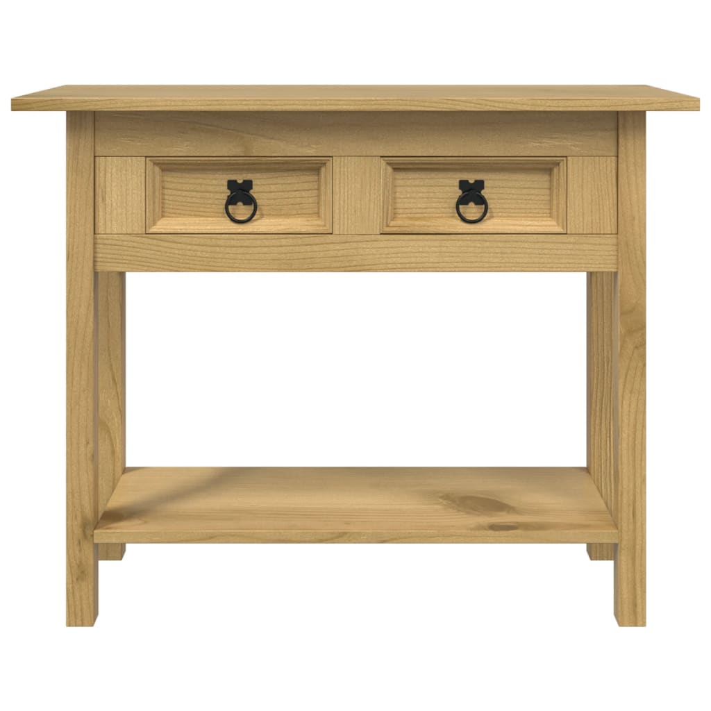 Console Table Mexican Pine Corona Range 36.6&quot;X13.6&quot;X28.7&quot;