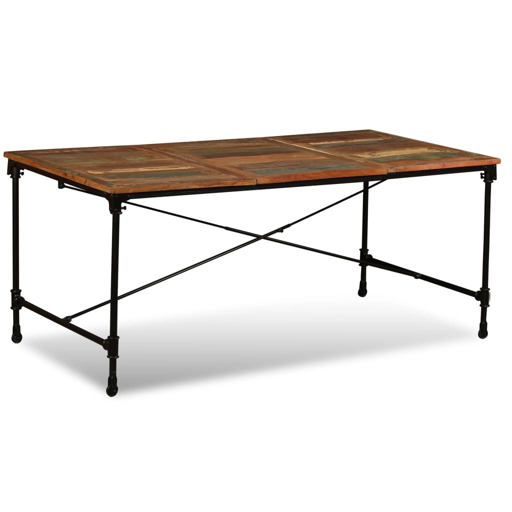 Dining Table Solid Reclaimed Wood 70.9&quot;