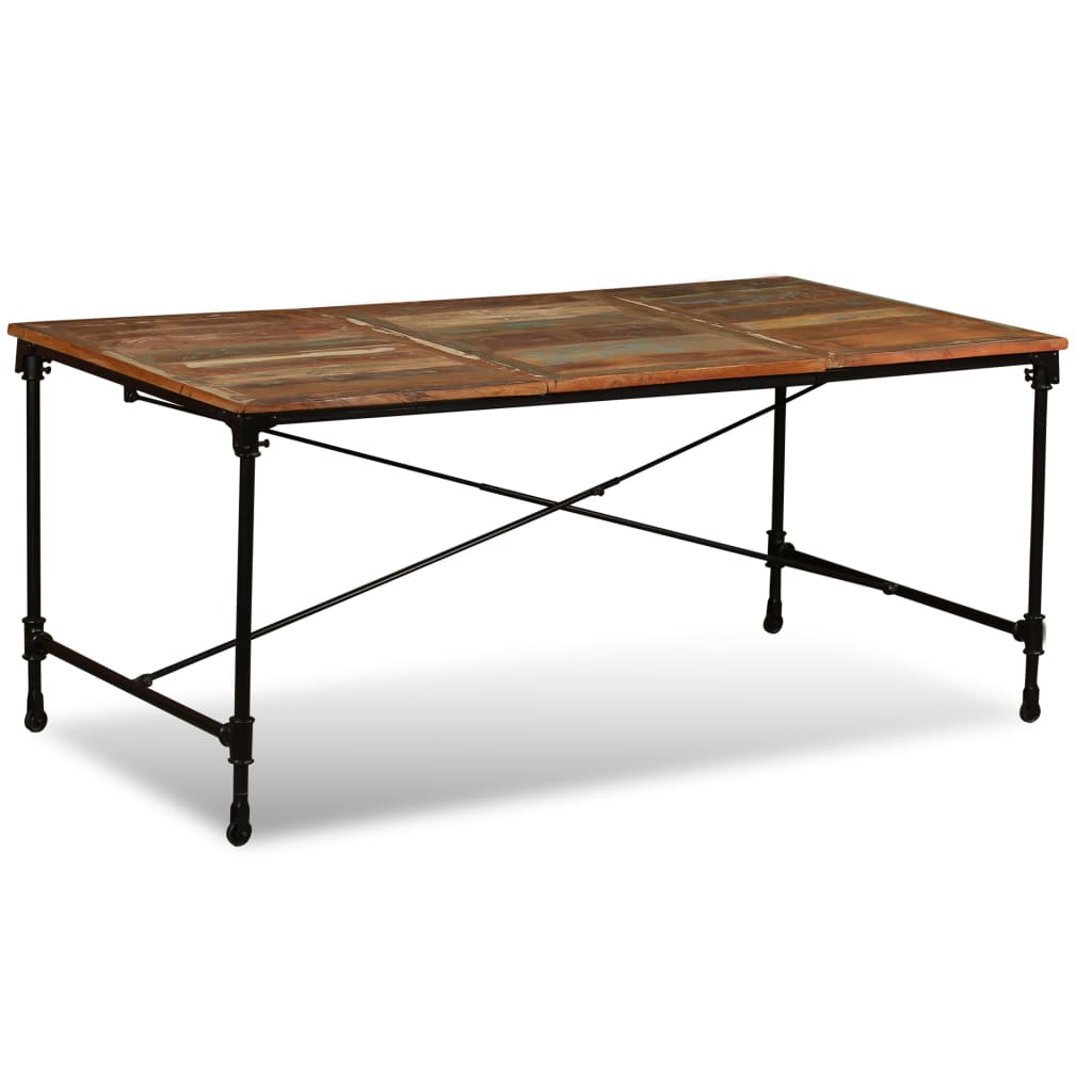 Dining Table Solid Reclaimed Wood 70.9&quot;