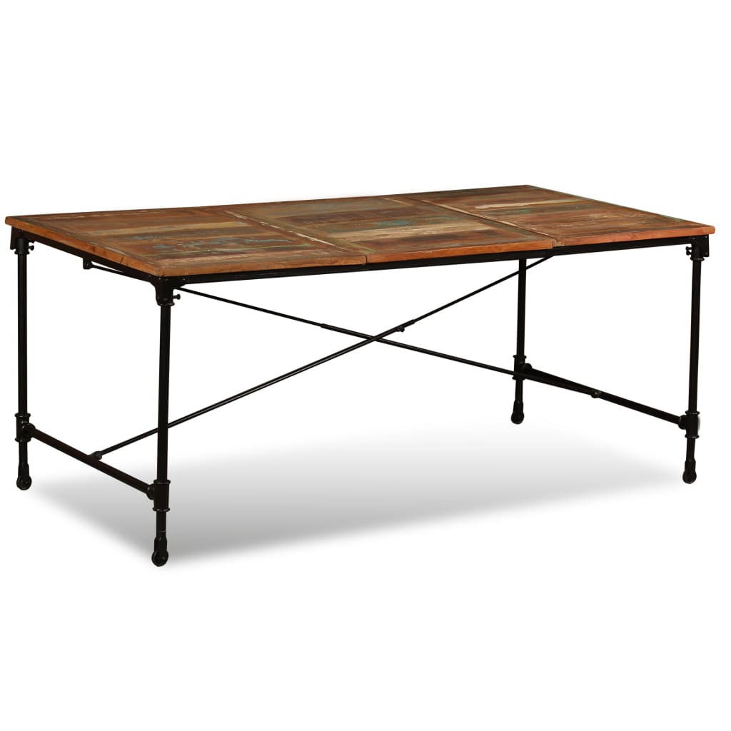 Dining Table Solid Reclaimed Wood 70.9&quot;