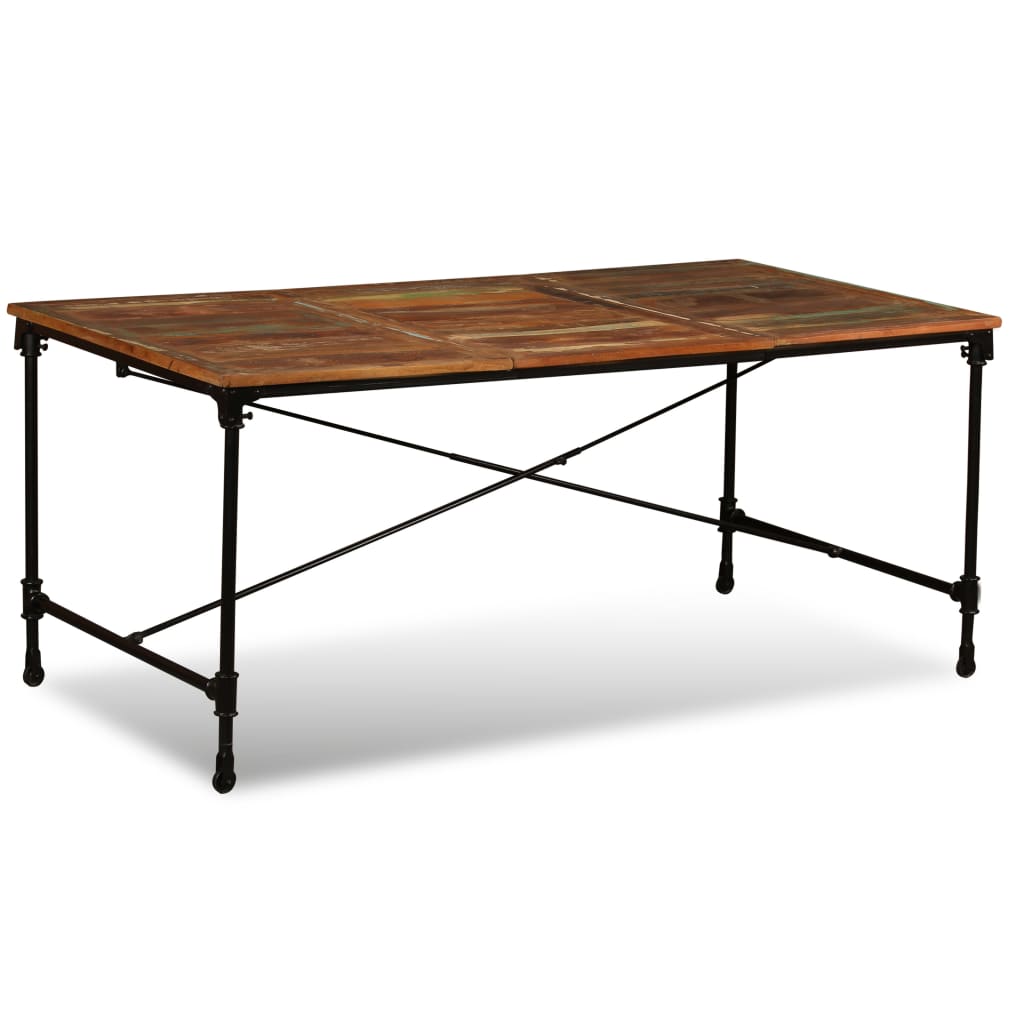 Dining Table Solid Reclaimed Wood 70.9&quot;