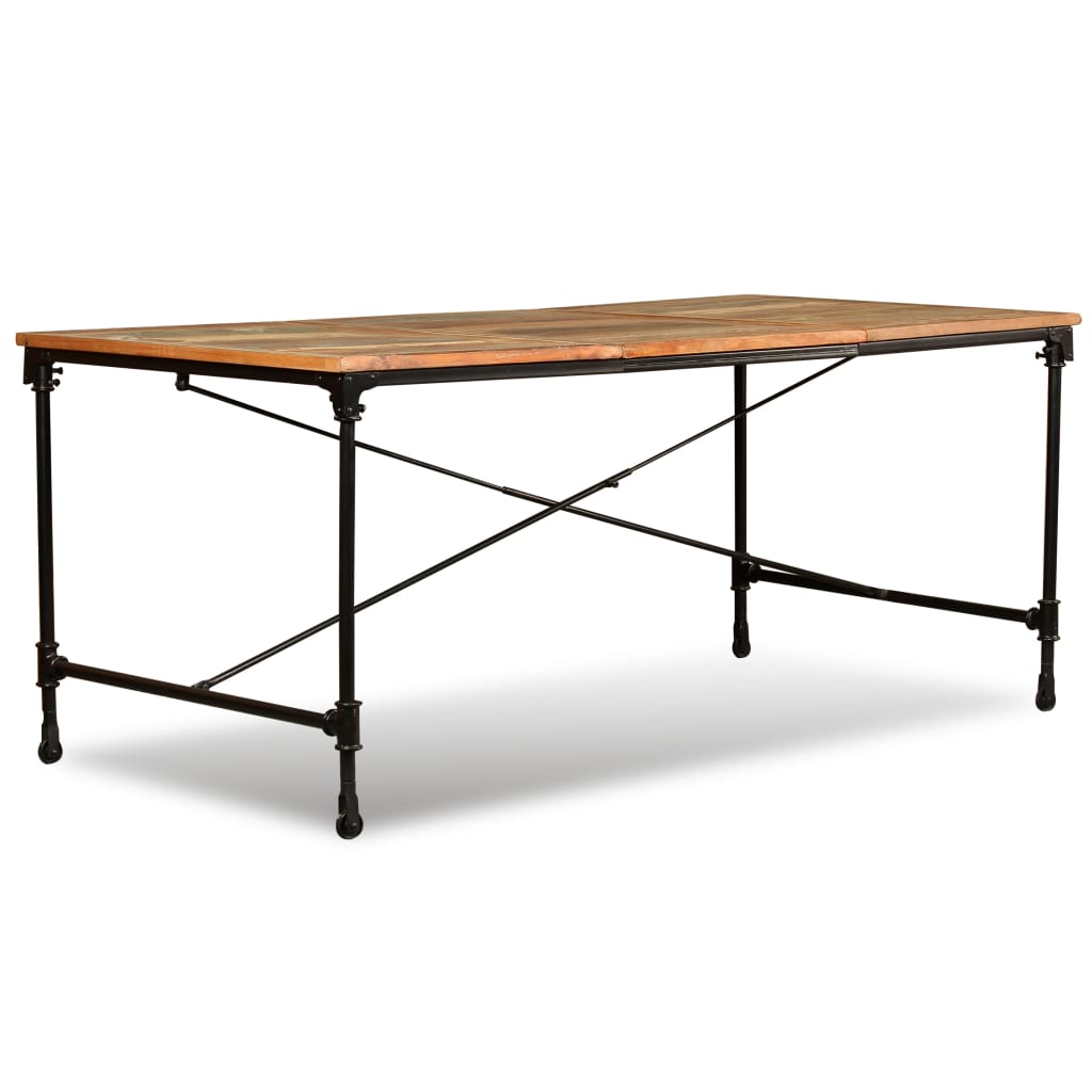 Dining Table Solid Reclaimed Wood 70.9&quot;