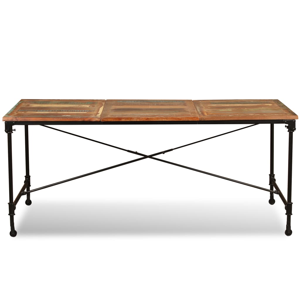 Dining Table Solid Reclaimed Wood 70.9&quot;