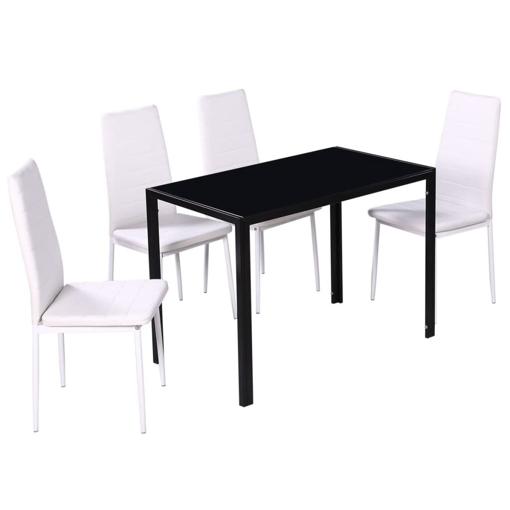 Five Piece Dining Table And Chair Set