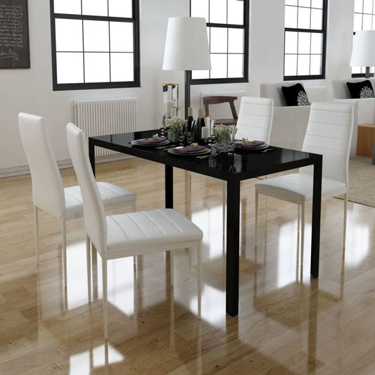 Five Piece Dining Table And Chair Set