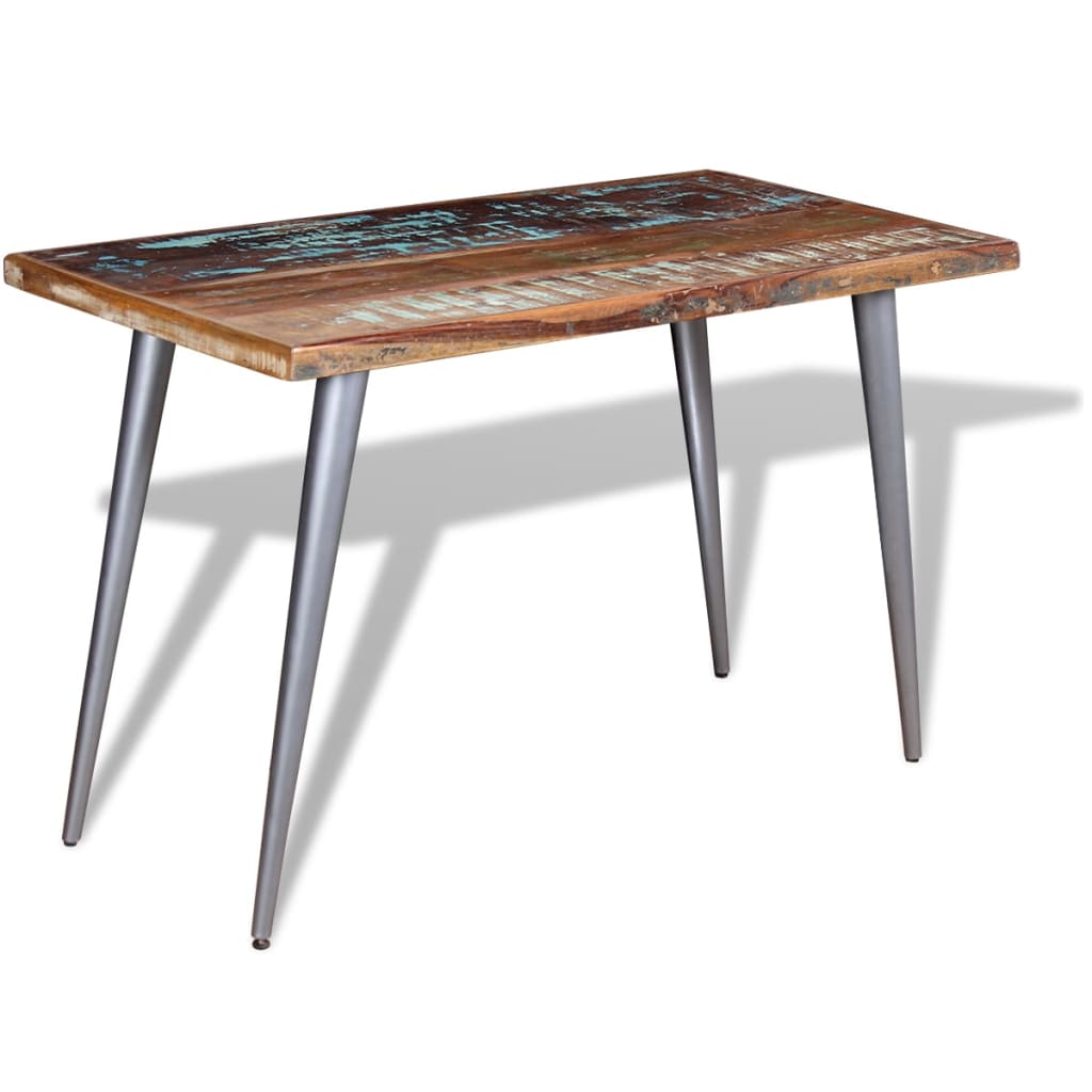 Dining Table Solid Reclaimed Wood 47.2&quot;X23.6&quot;X30&quot;