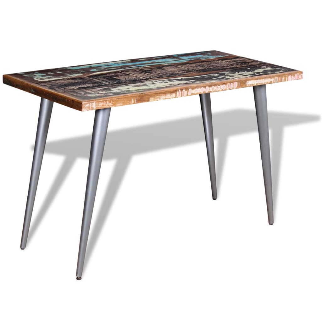 Dining Table Solid Reclaimed Wood 47.2&quot;X23.6&quot;X30&quot;