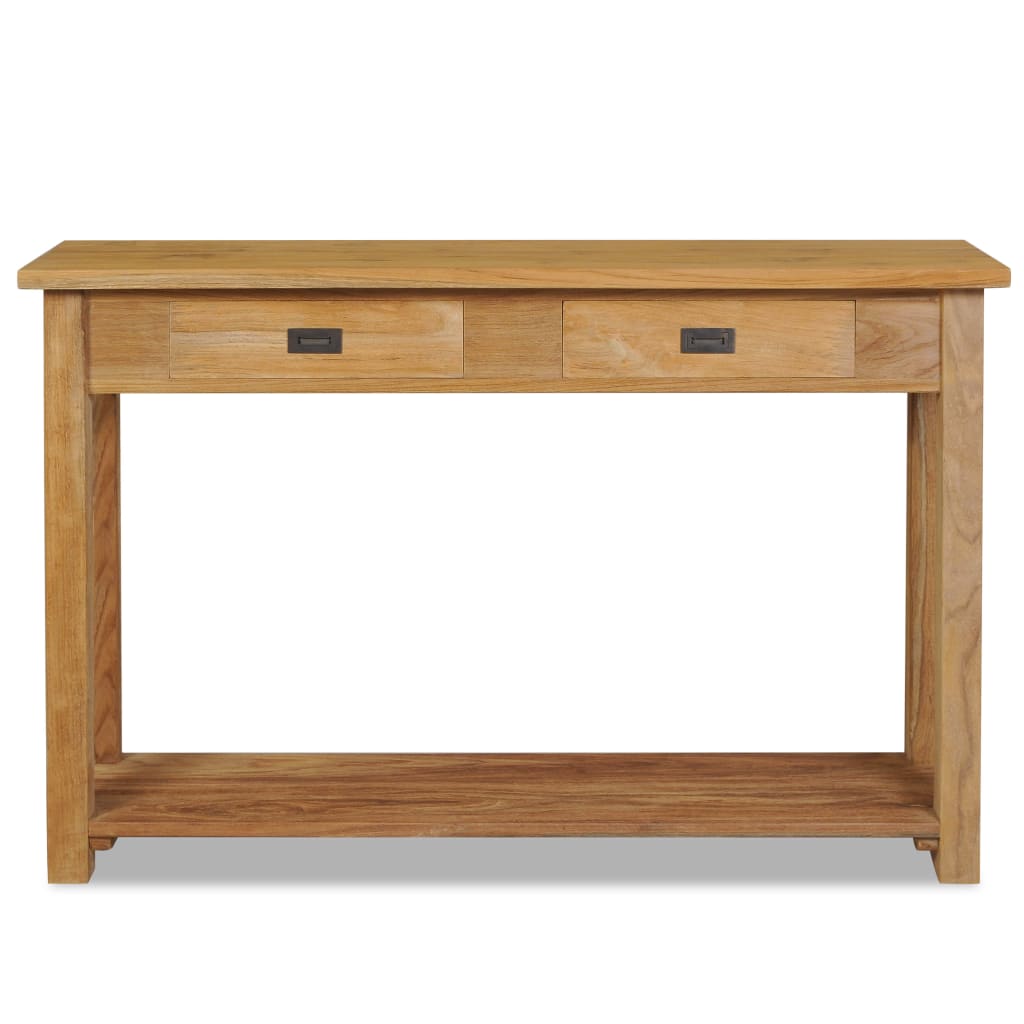 Console Table Solid Teak 47.2&quot;X11.8&quot;X31.5&quot;