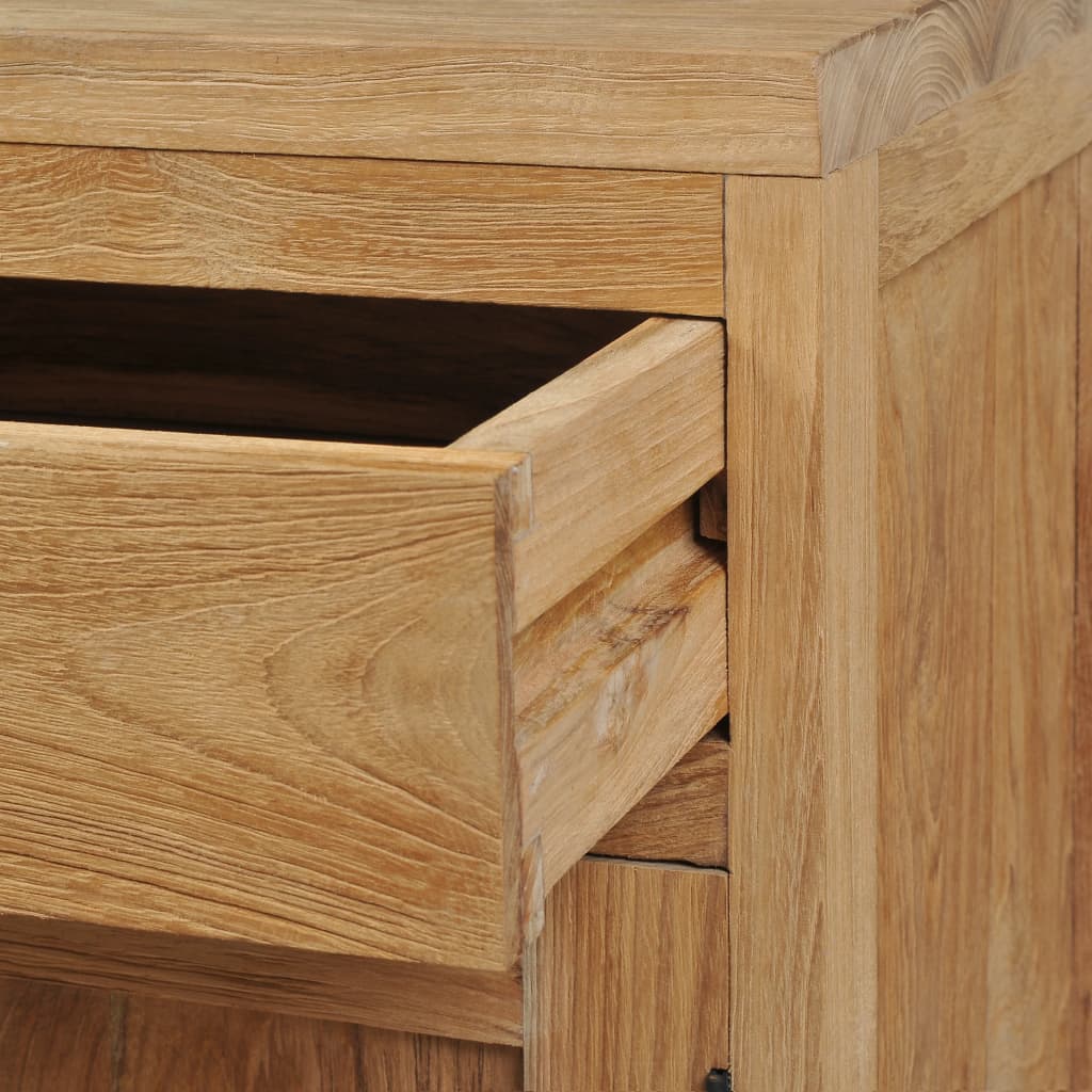 Bedside Cabinet Solid Teak 15.7&quot;X11.8&quot;X19.7&quot;