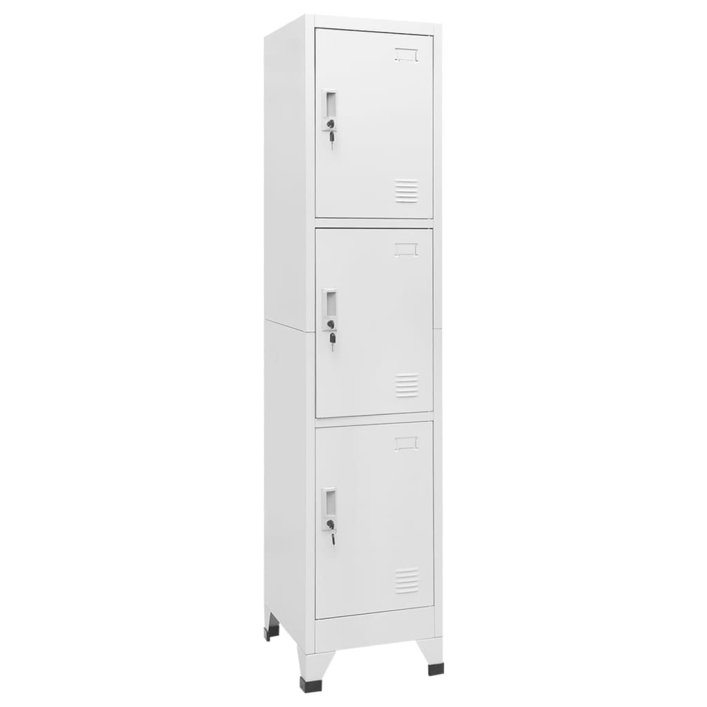 Locker Cabinet 15&quot;X17.7&quot;X70.9&quot; Steel