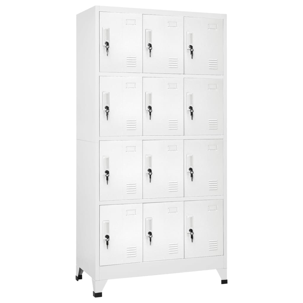 Locker Cabinet 35.4&quot;X17.7&quot;X70.9&quot; Steel