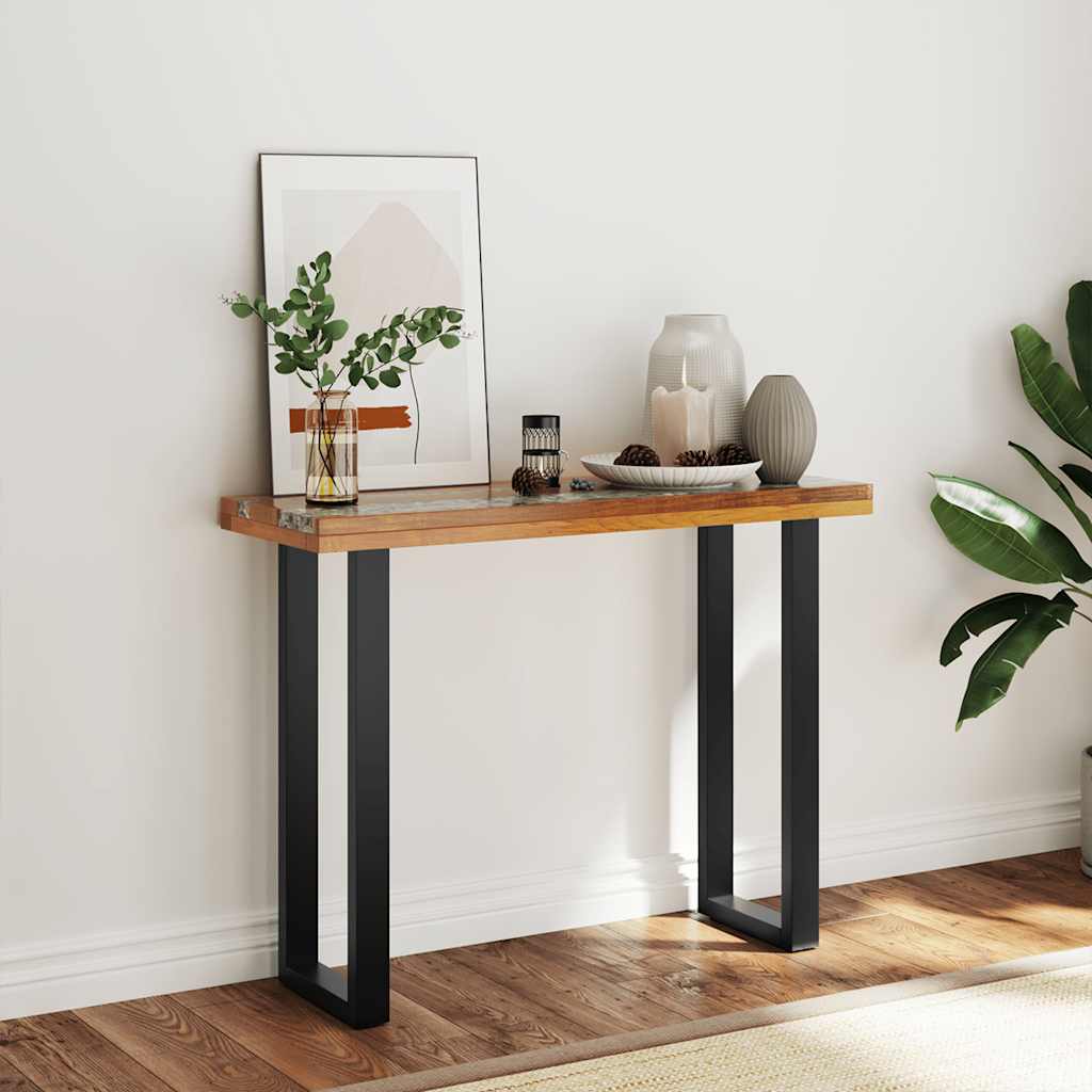 Console Table Teak 39.4&quot;X13.8&quot;X29.5&quot;