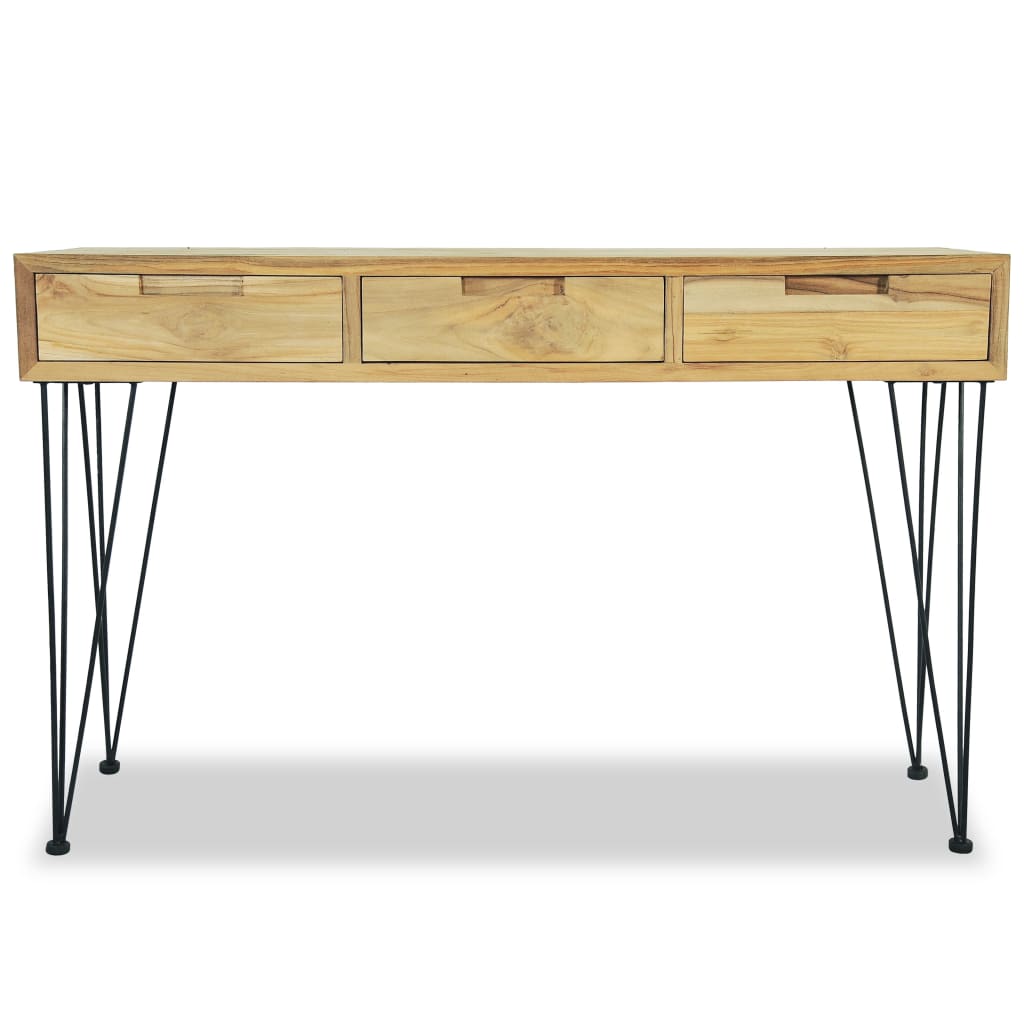 Console Table 47.2&quot;X13.8&quot;X29.9&quot; Solid Teak