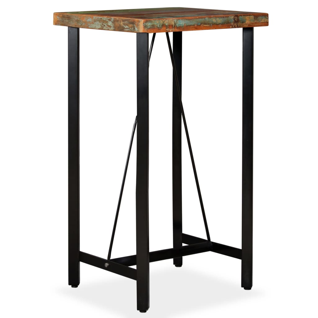 Bar Table Solid Reclaimed Wood