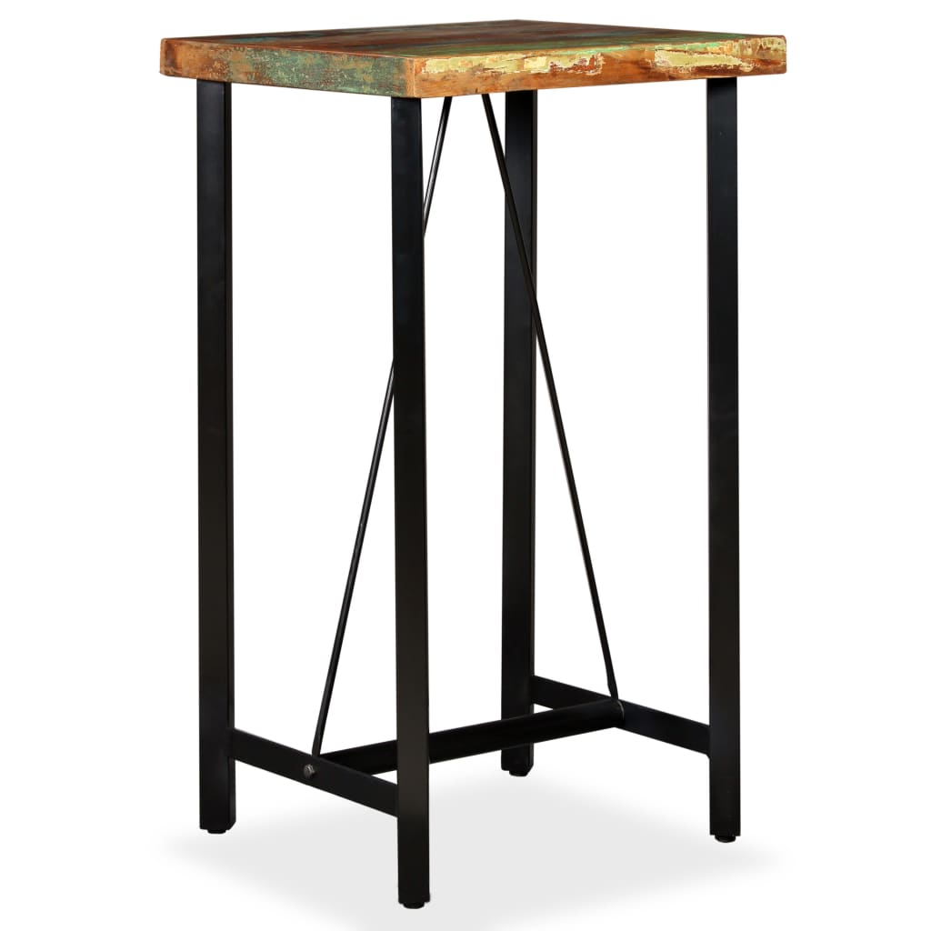 Bar Table Solid Reclaimed Wood