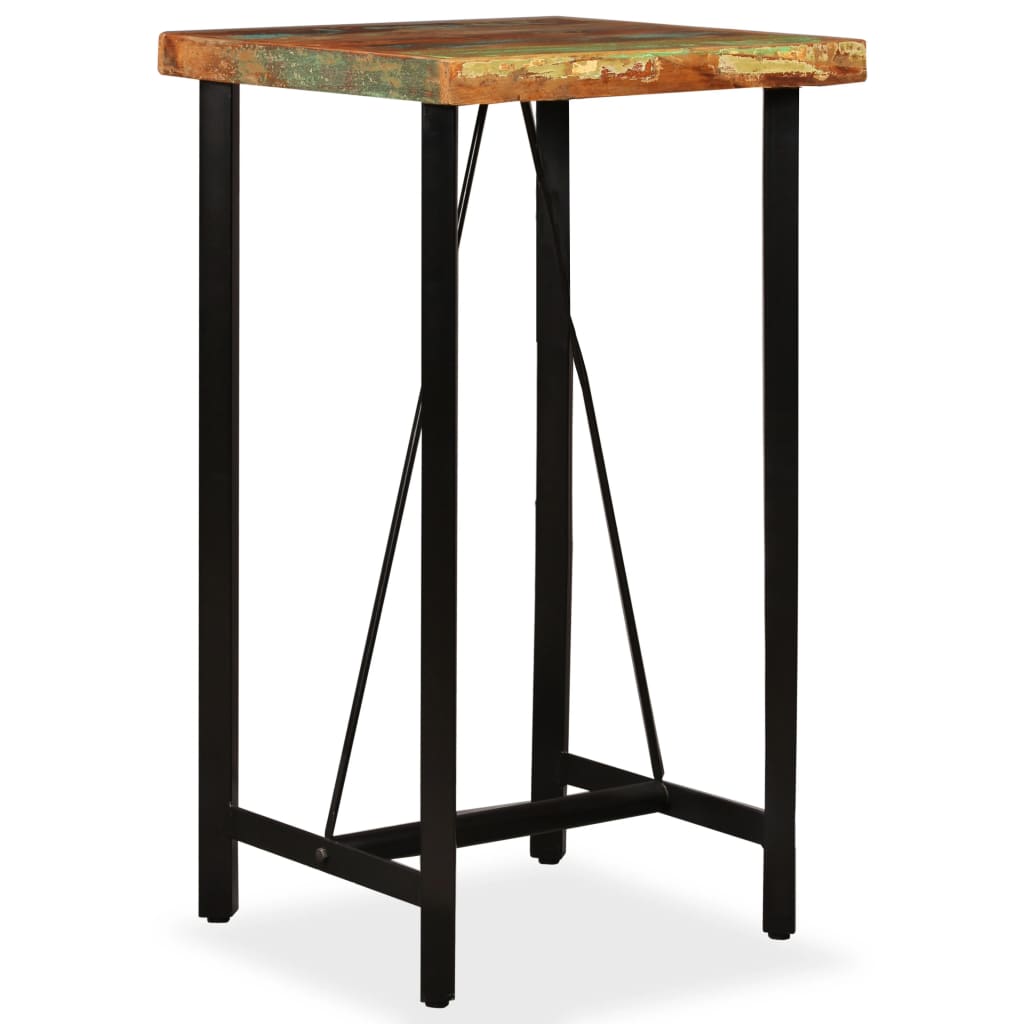 Bar Table Solid Reclaimed Wood