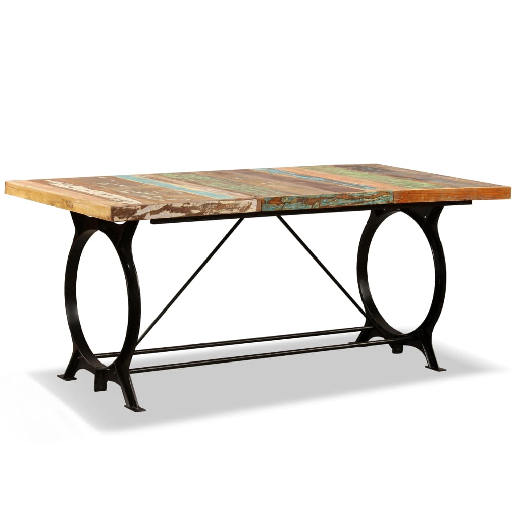 Dining Table Solid Reclaimed Wood 70.9&quot;