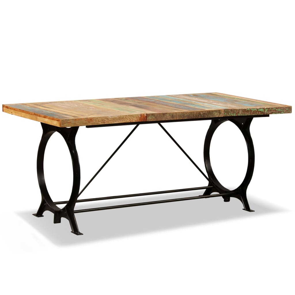 Dining Table Solid Reclaimed Wood 70.9&quot;