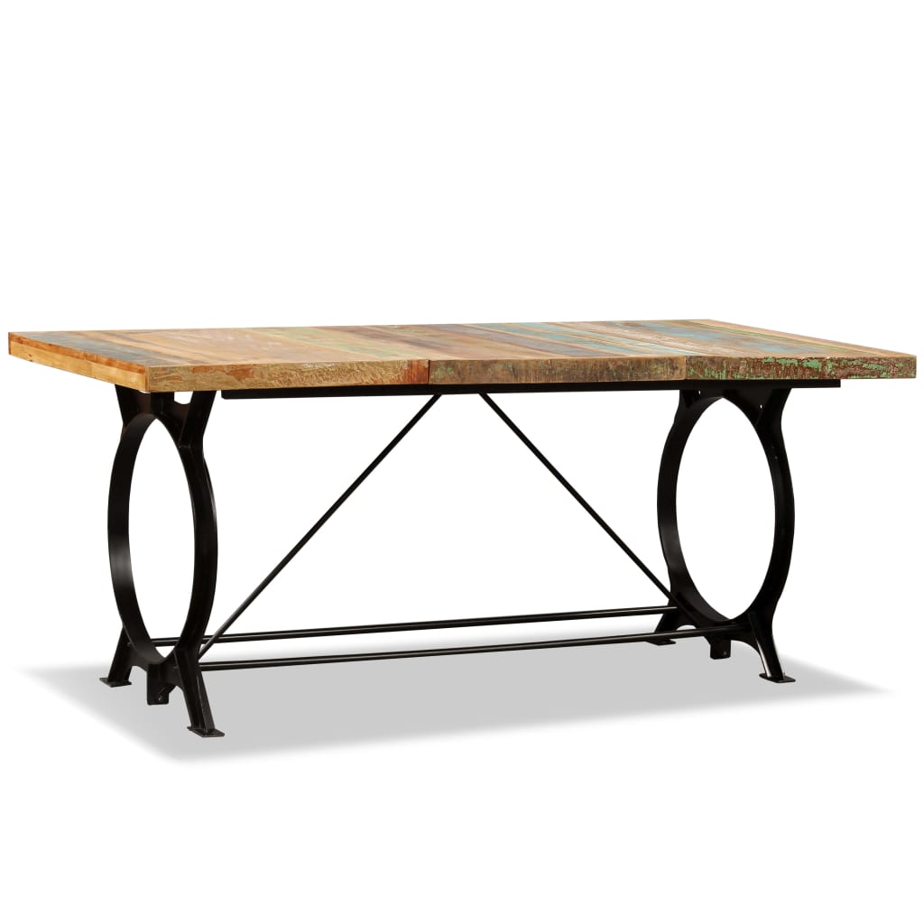 Dining Table Solid Reclaimed Wood 70.9&quot;