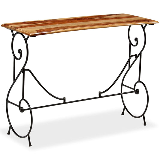 Console Table Solid Sheesham Wood 39.4&quot;X15.7&quot;X29.5&quot;