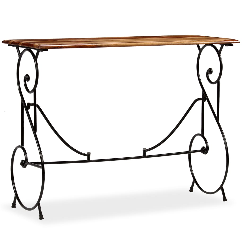 Console Table Solid Sheesham Wood 39.4&quot;X15.7&quot;X29.5&quot;