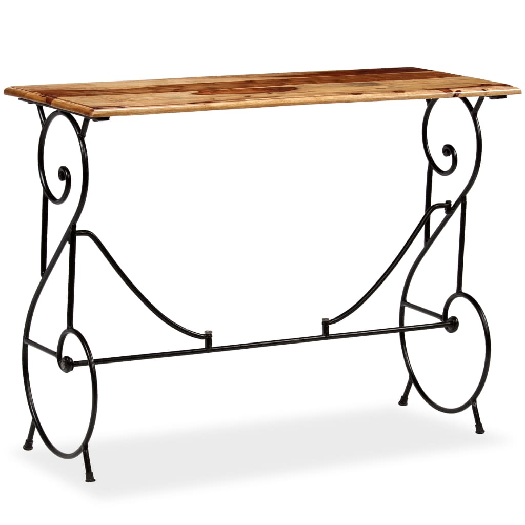 Console Table Solid Sheesham Wood 39.4&quot;X15.7&quot;X29.5&quot;