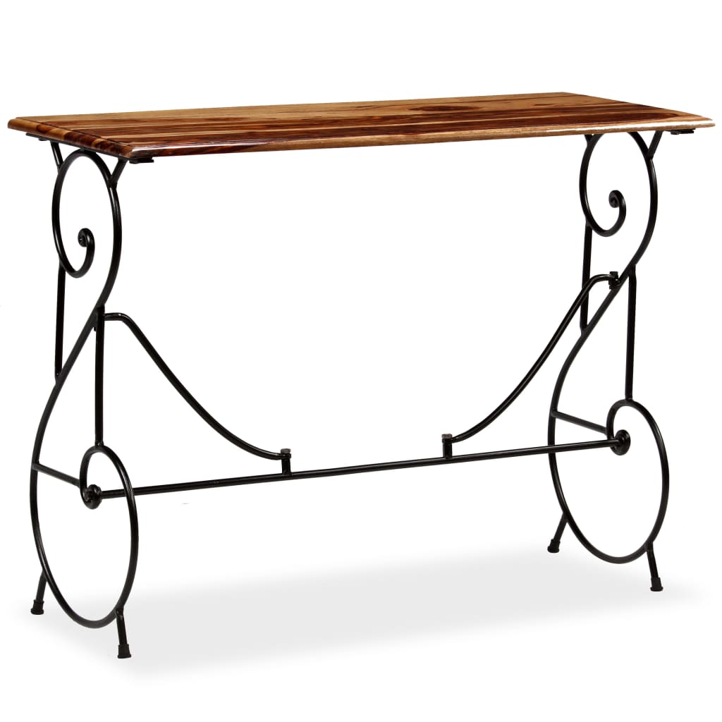 Console Table Solid Sheesham Wood 39.4&quot;X15.7&quot;X29.5&quot;