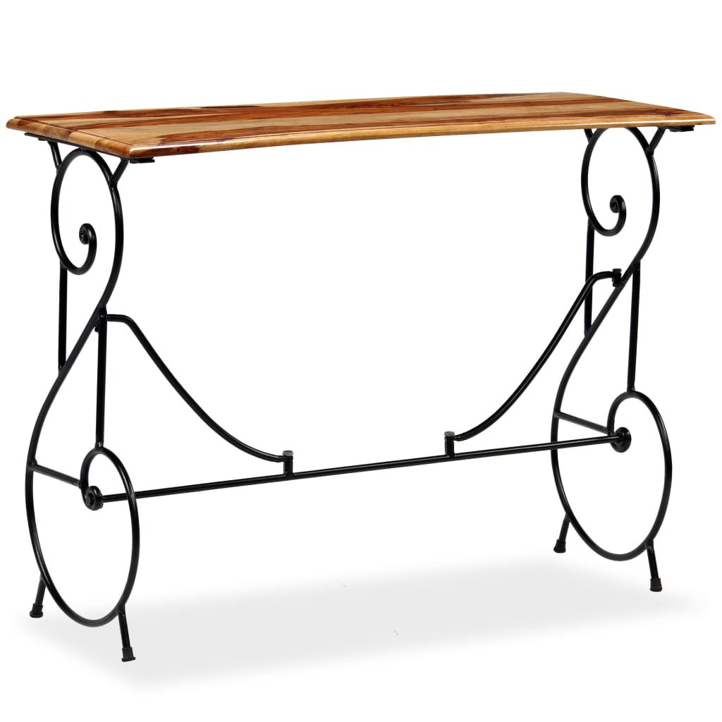 Console Table Solid Sheesham Wood 39.4&quot;X15.7&quot;X29.5&quot;