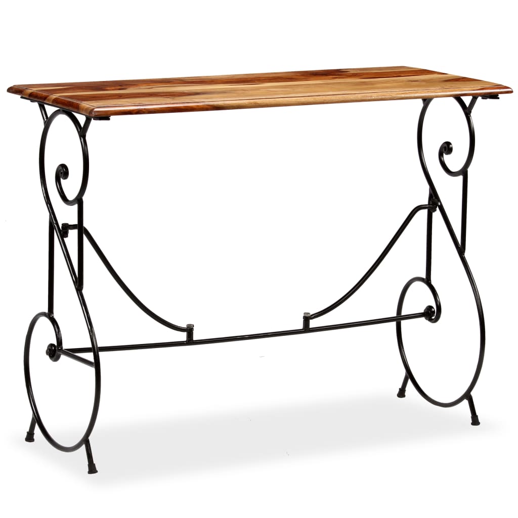 Console Table Solid Sheesham Wood 39.4&quot;X15.7&quot;X29.5&quot;