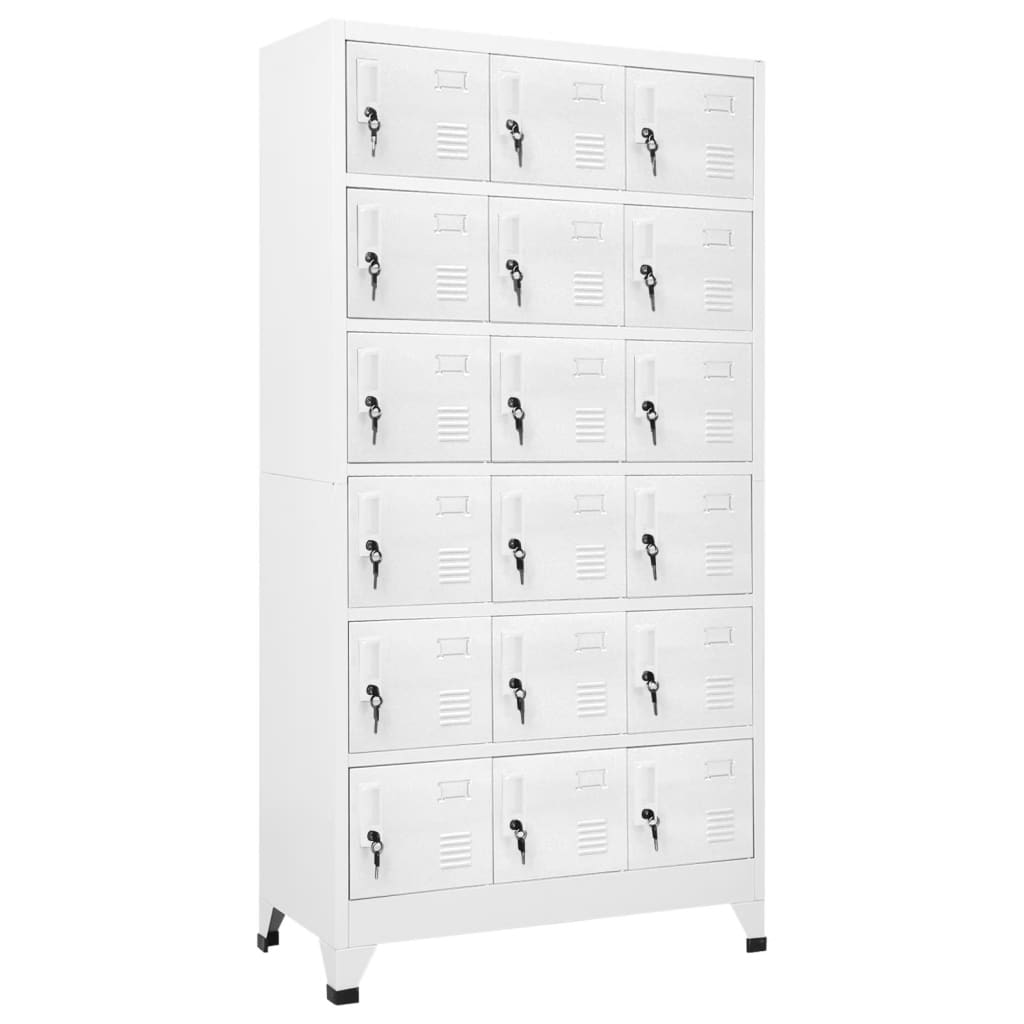 Locker Cabinet 35.4&quot;X17.7&quot;X70.9&quot; Steel