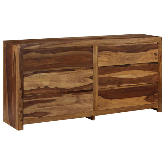 Drawer Cabinet Solid Sheesham Wood 63&quot;X15.7&quot;X31.5&quot;