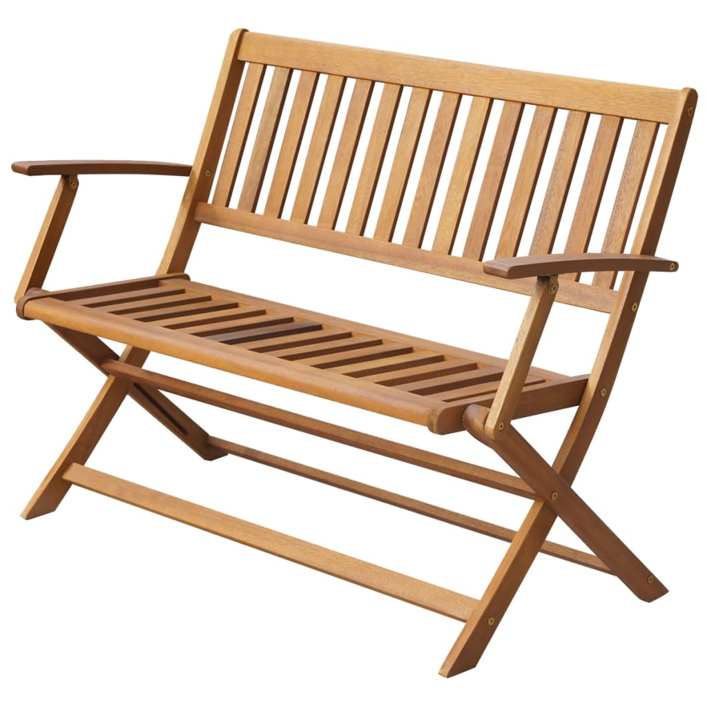 Patio Bench 47.2&quot; Solid Acacia Wood