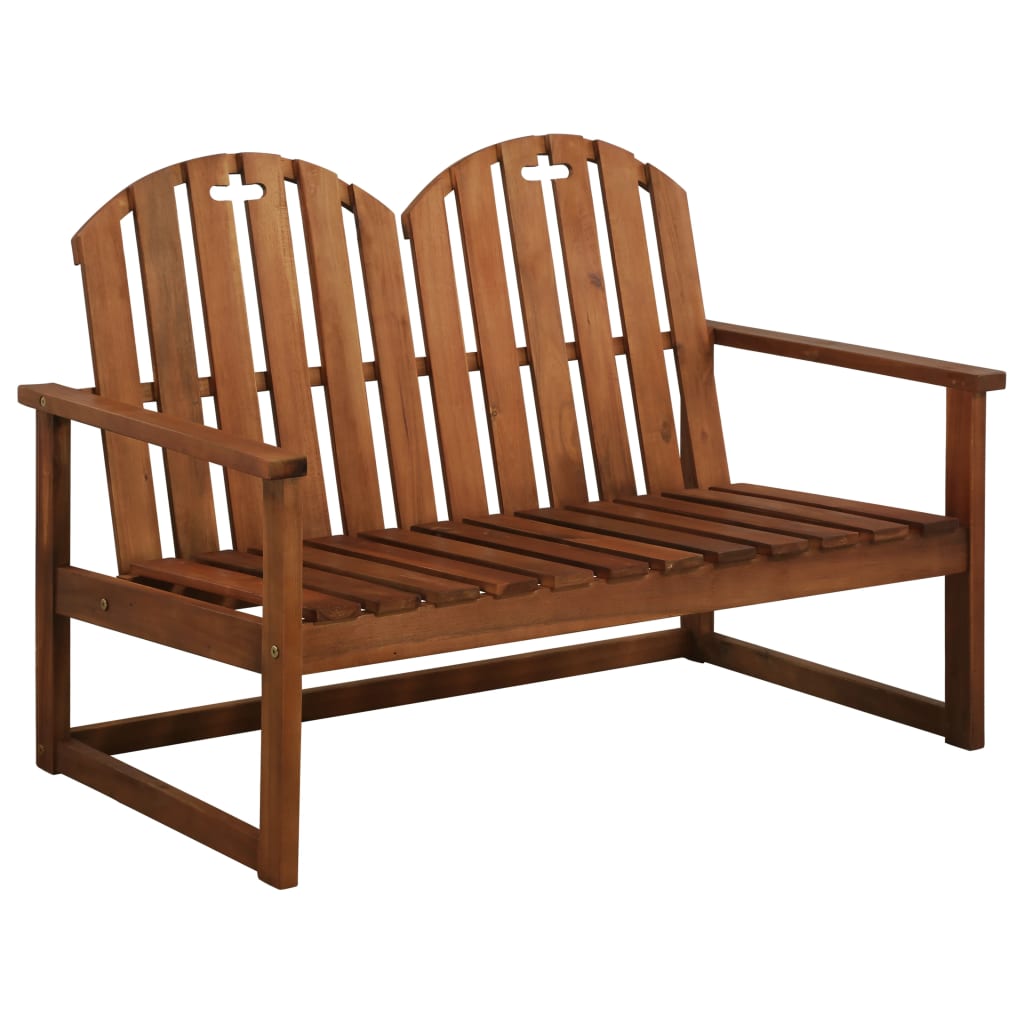 Patio Bench 43.3&quot; Solid Acacia Wood