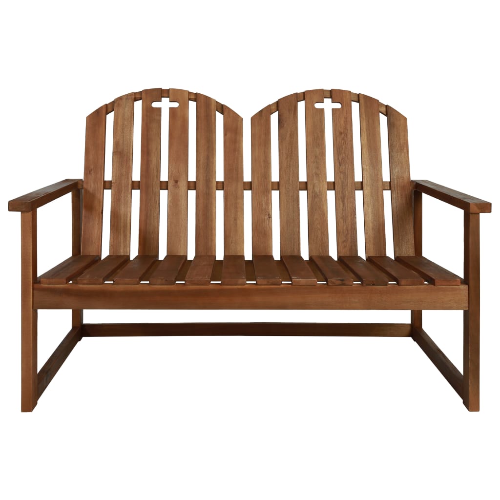 Patio Bench 43.3&quot; Solid Acacia Wood