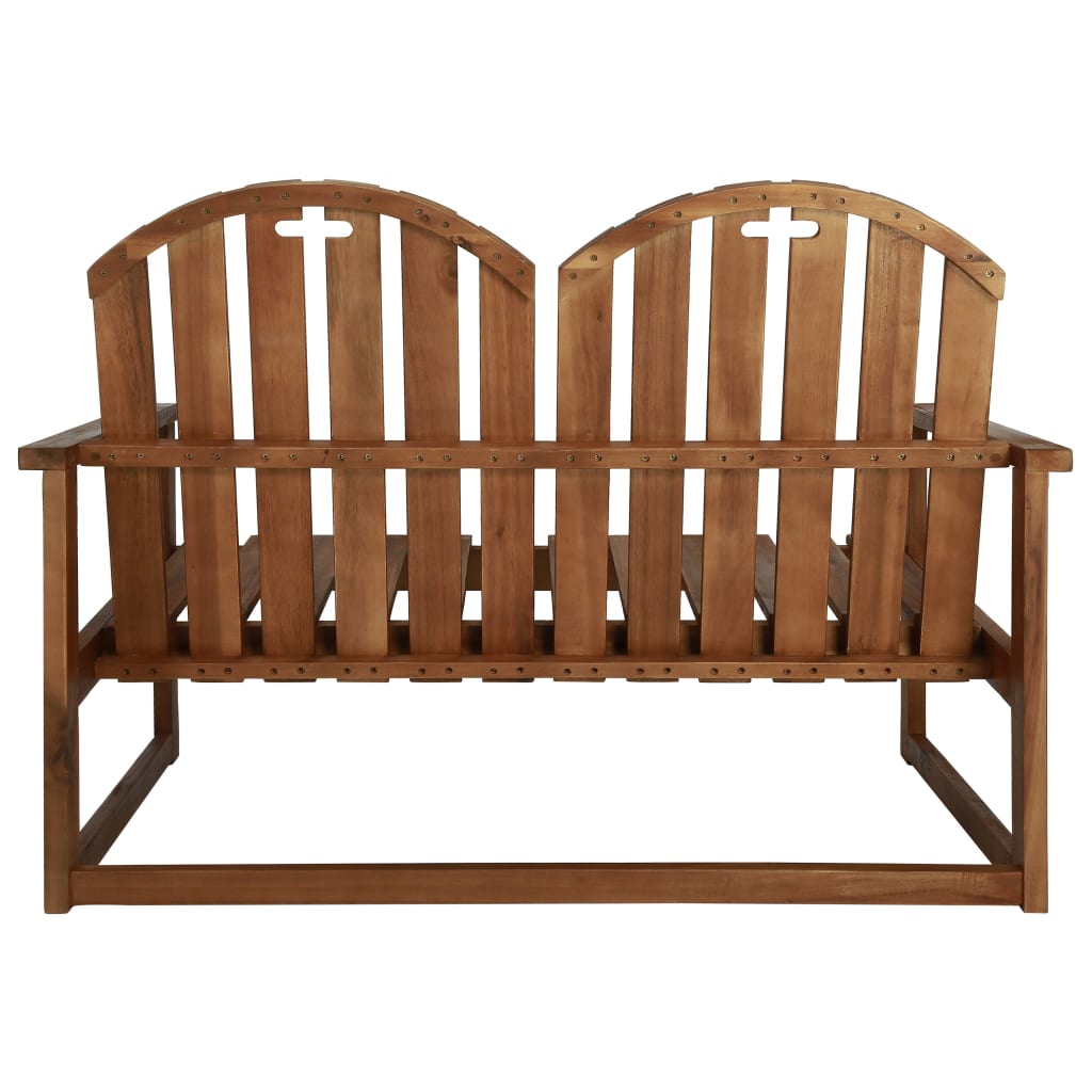 Patio Bench 43.3&quot; Solid Acacia Wood