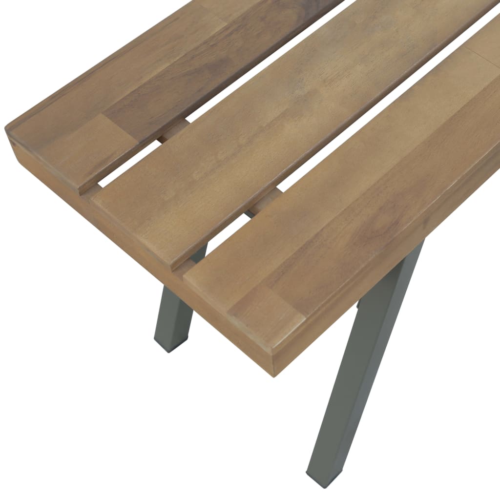 Patio Bench 47.2&quot; Solid Acacia Wood