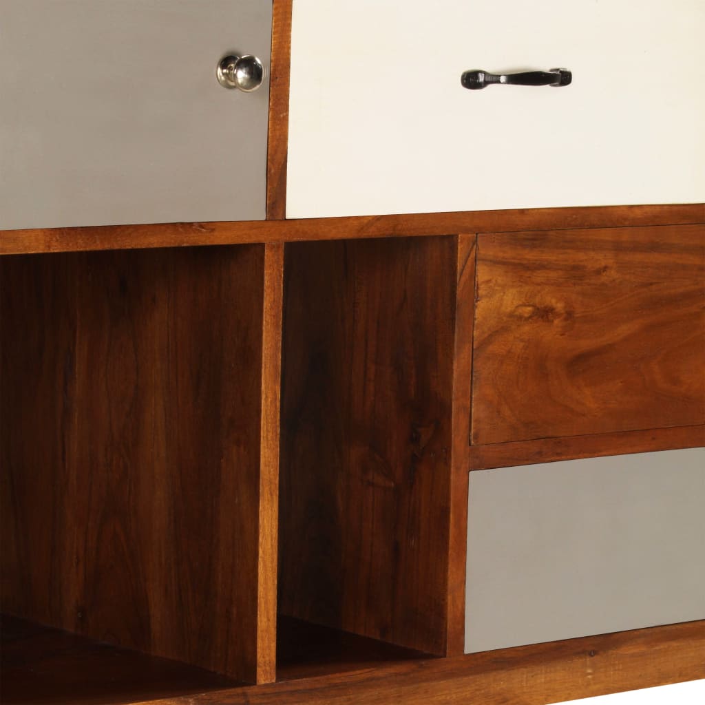 Sideboard 45.3&quot;X13.8&quot;X33.9&quot; Solid Acacia Wood