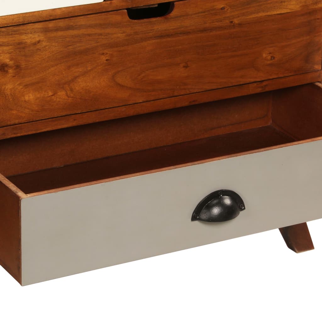 Sideboard 45.3&quot;X13.8&quot;X33.9&quot; Solid Acacia Wood