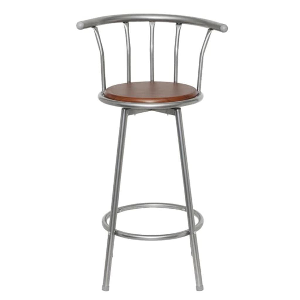 Bar Stools 2 Pcs Steel