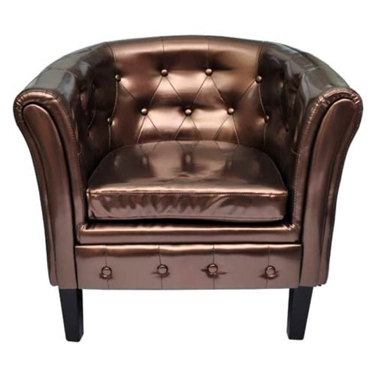 Tub Chair Faux Leather