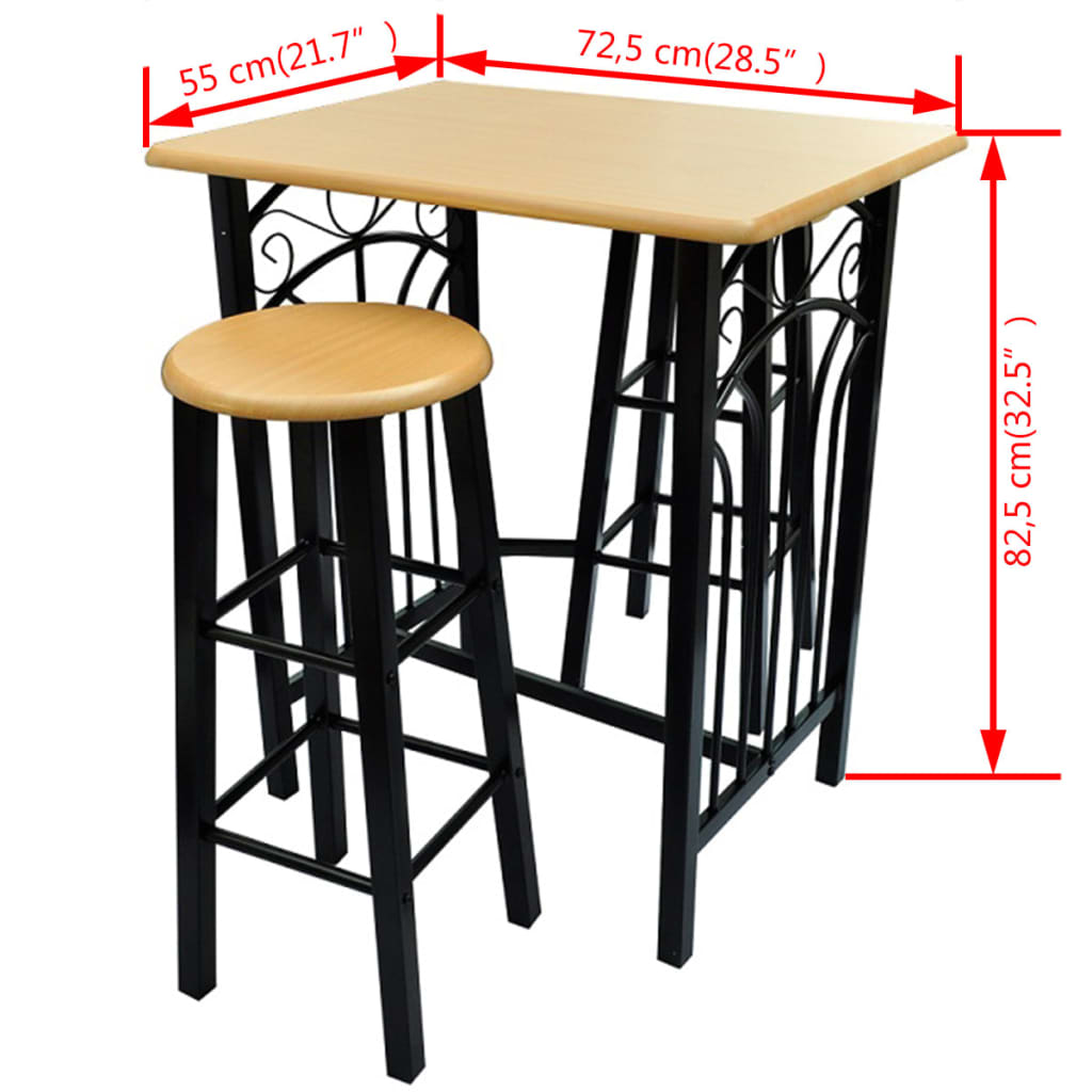 Breakfast/Dinner Table Dining Set Mdf