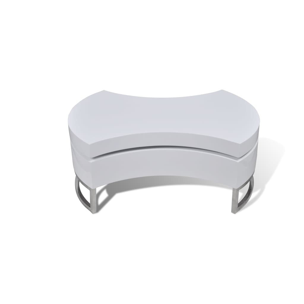 Coffee Table Shape-Adjustable High Gloss