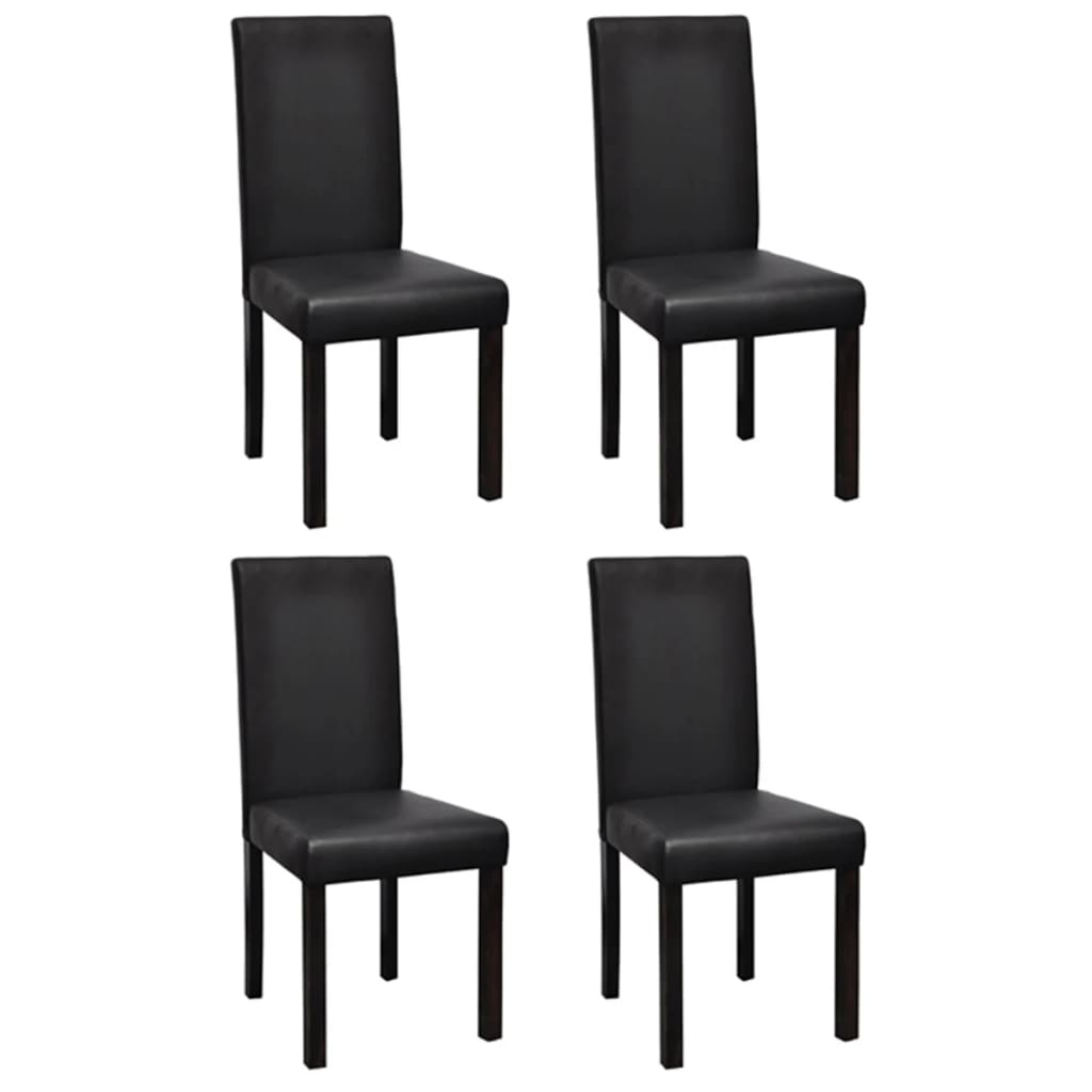 Dining Chairs 4 Pcs Faux Leather