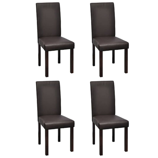 Dining Chairs 4 Pcs Faux Leather