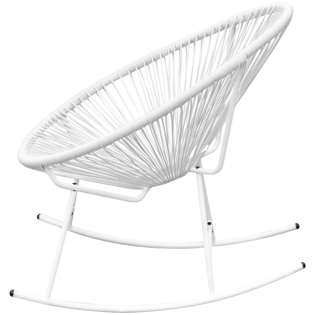 Outdoor Rocking Chair Poly Rattan