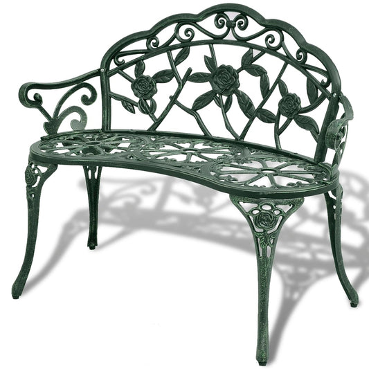 Patio Bench 39.4&quot; Cast Aluminum